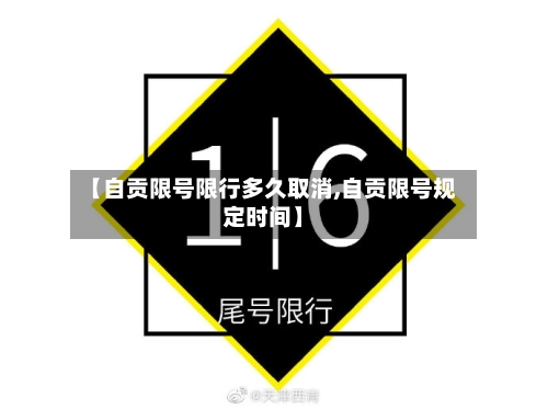 【自贡限号限行多久取消,自贡限号规定时间】-第3张图片