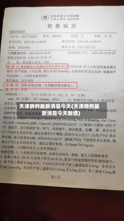 天津病例最新消息今天(天津病例最新消息今天新增)