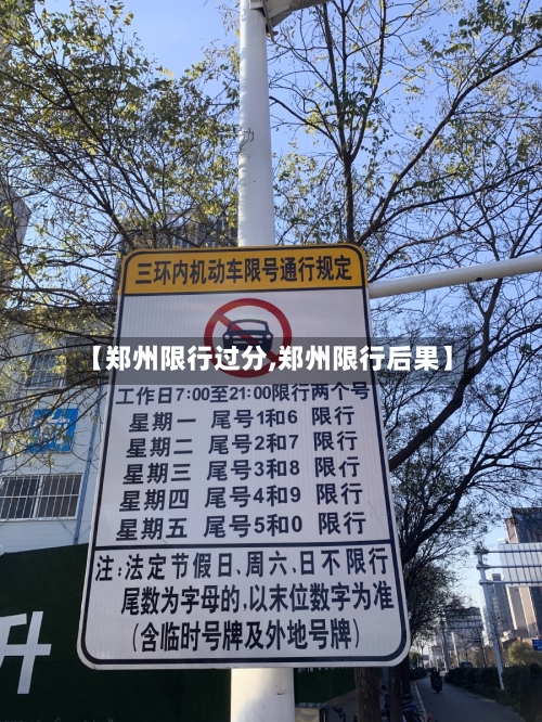 【郑州限行过分,郑州限行后果】-第2张图片