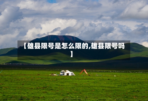 【雄县限号是怎么限的,雄县限号吗】-第3张图片