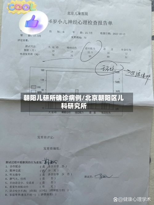 朝阳儿研所确诊病例/北京朝阳区儿科研究所