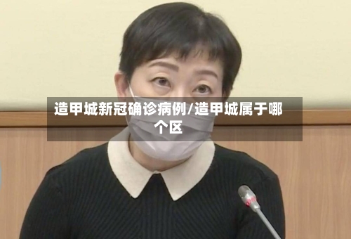 造甲城新冠确诊病例/造甲城属于哪个区