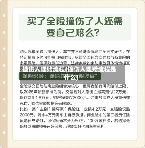 撞伤人理赔流程(撞伤人理赔流程是什么)-第3张图片