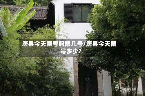 唐县今天限号吗限几号/唐县今天限号多少?