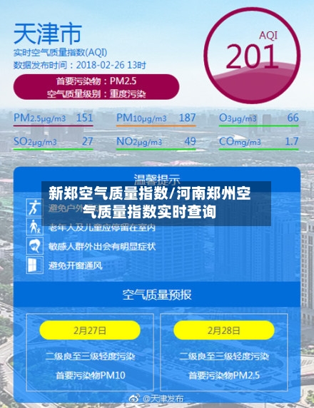 新郑空气质量指数/河南郑州空气质量指数实时查询