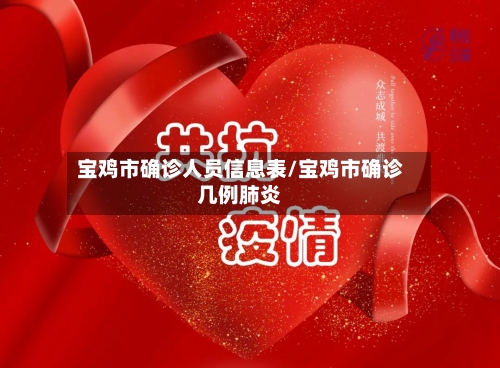宝鸡市确诊人员信息表/宝鸡市确诊几例肺炎-第2张图片