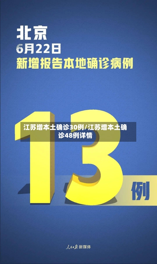 江苏增本土确诊30例/江苏增本土确诊48例详情-第2张图片