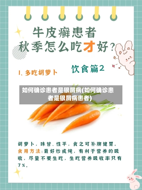 如何确诊患者是银屑病(如何确诊患者是银屑病患者)