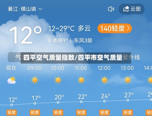 四平空气质量指数/四平市空气质量-第2张图片