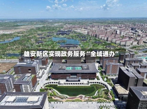雄安新区实现政务服务“全域通办”-第3张图片
