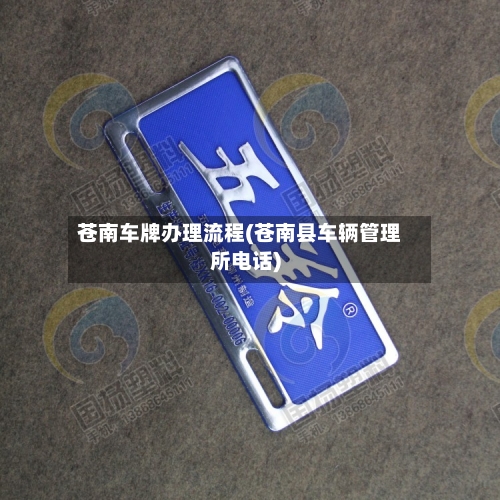 苍南车牌办理流程(苍南县车辆管理所电话)-第2张图片