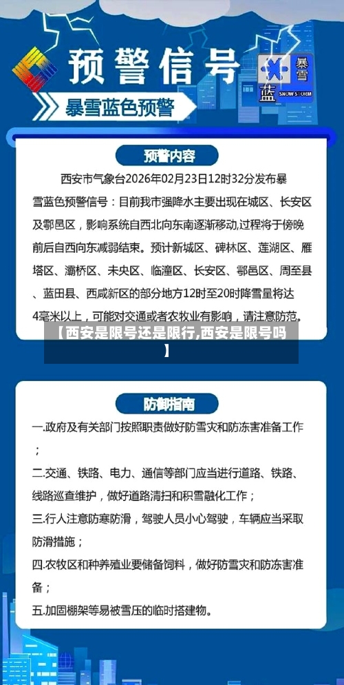 【西安是限号还是限行,西安是限号吗】