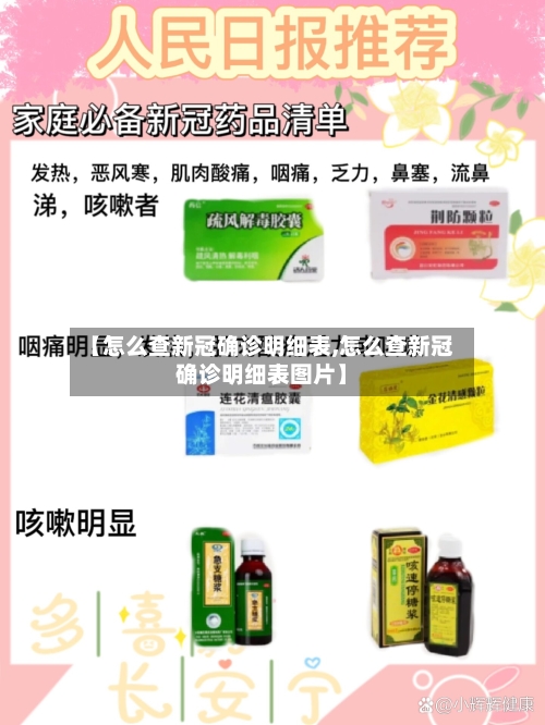 【怎么查新冠确诊明细表,怎么查新冠确诊明细表图片】