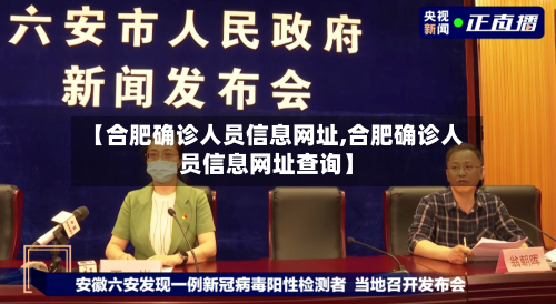 【合肥确诊人员信息网址,合肥确诊人员信息网址查询】