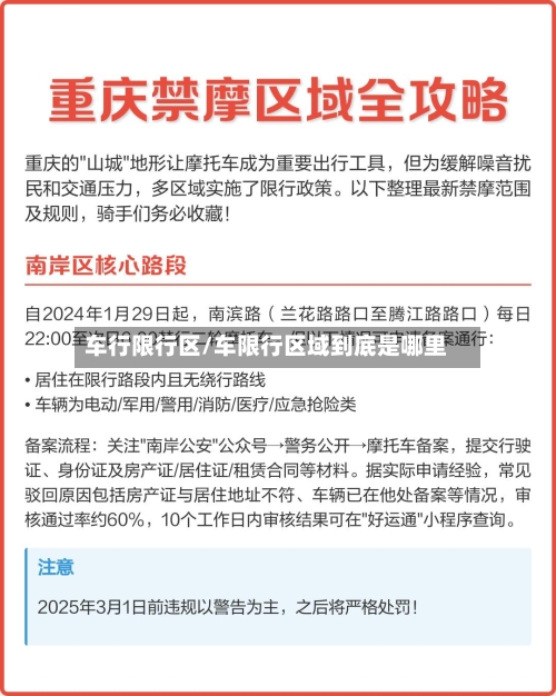 车行限行区/车限行区域到底是哪里