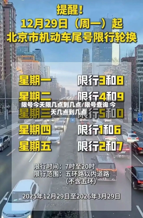 限号今天限几点到几点/限号查询 今天几点到几点-第2张图片