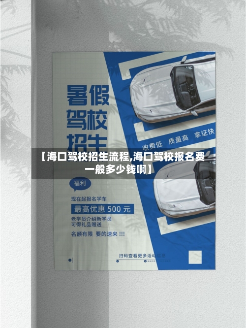 【海口驾校招生流程,海口驾校报名费一般多少钱啊】