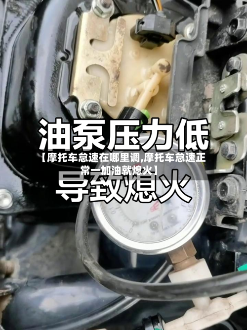 【摩托车怠速在哪里调,摩托车怠速正常一加油就熄火】
