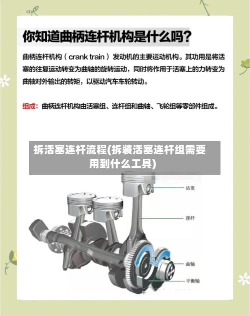 拆活塞连杆流程(拆装活塞连杆组需要用到什么工具)