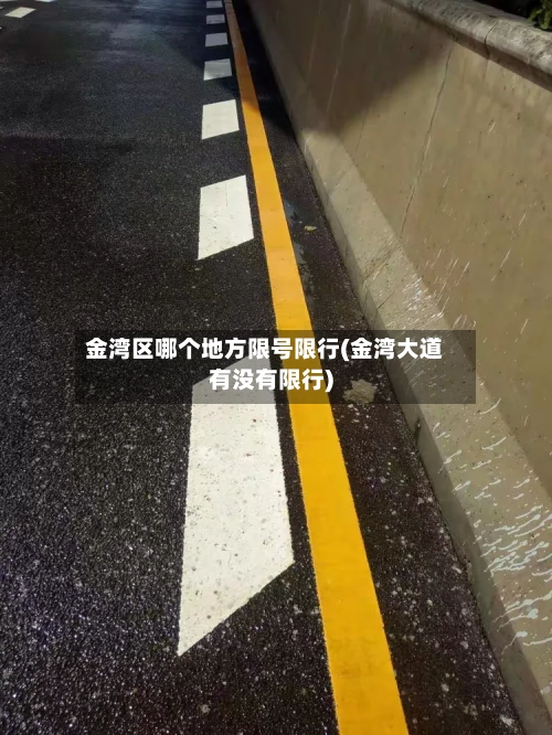 金湾区哪个地方限号限行(金湾大道有没有限行)
