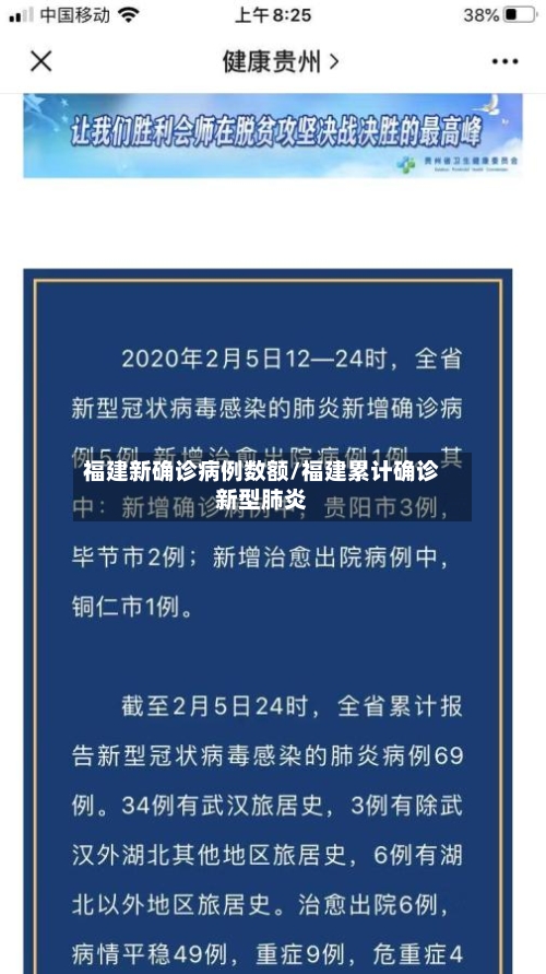 福建新确诊病例数额/福建累计确诊新型肺炎