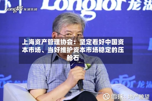 上海资产管理协会：坚定看好中国资本市场、当好维护资本市场稳定的压舱石-第3张图片