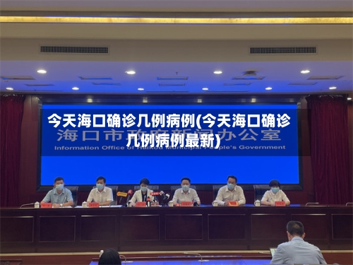 今天海口确诊几例病例(今天海口确诊几例病例最新)