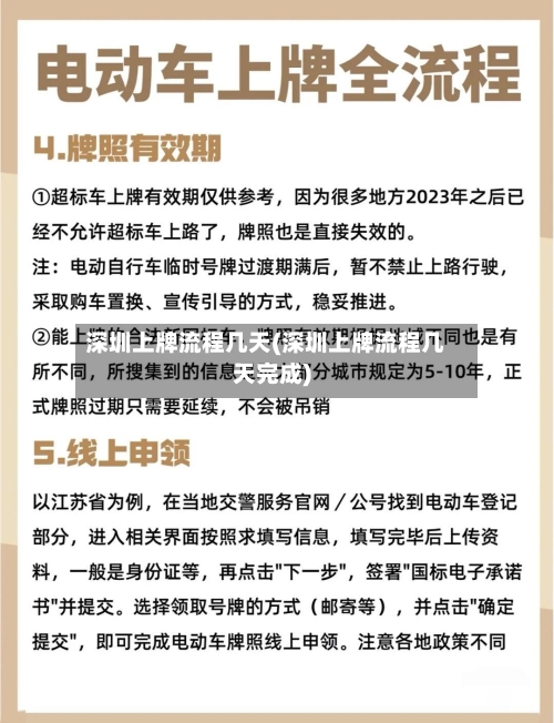 深圳上牌流程几天(深圳上牌流程几天完成)