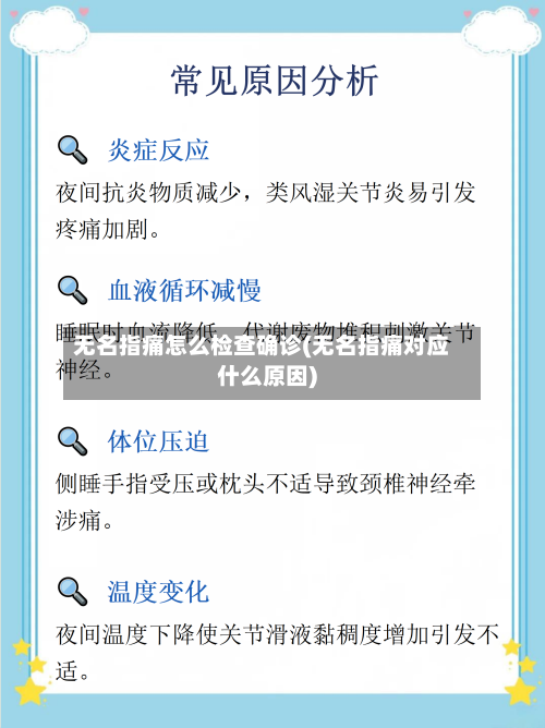 无名指痛怎么检查确诊(无名指痛对应什么原因)-第2张图片