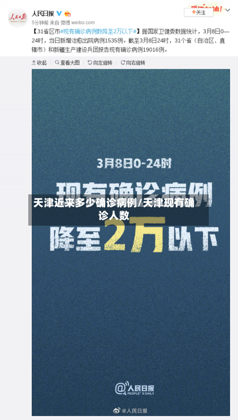 天津近来多少确诊病例/天津现有确诊人数-第2张图片