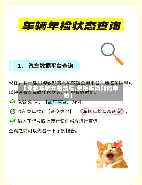 【免检车辆年检流程,免检车辆如何审验】