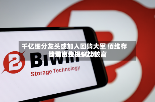 千亿细分龙头或加入回购大军 佰维存储董事长提议比较高回购资金2.5亿元