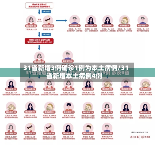 31省新增3例确诊1例为本土病例/31省新增本土病例4例