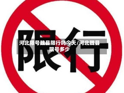 河北限号魏县限行吗今天/河北魏县限号多少-第3张图片