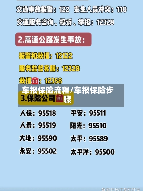 车报保险流程/车报保险步骤