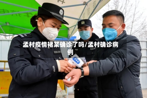 孟村疫情褚某确诊了吗/孟村确诊病例