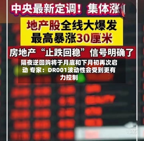 隔夜逆回购将于月底和下月初再次启动 专家：DR001波动性会受到更有力控制-第3张图片
