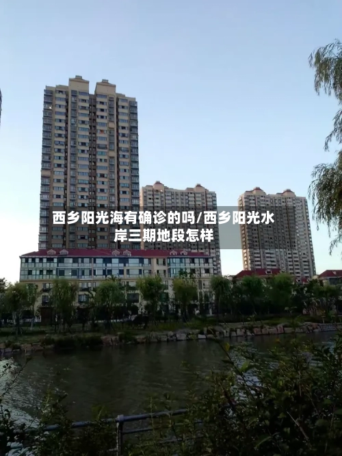 西乡阳光海有确诊的吗/西乡阳光水岸三期地段怎样-第2张图片