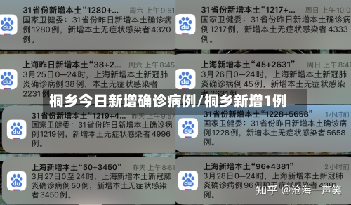 桐乡今日新增确诊病例/桐乡新增1例-第2张图片