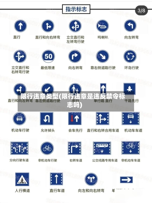 限行违章类型(限行违章是违反禁令标志吗)