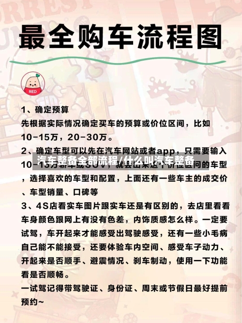 汽车整备全部流程/什么叫汽车整备
