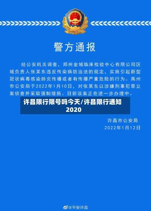 许昌限行限号吗今天/许昌限行通知2020-第3张图片