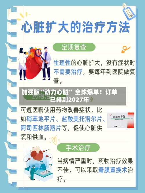 加强版“动力心脏	” 全球爆单！订单已排到2027年-第3张图片