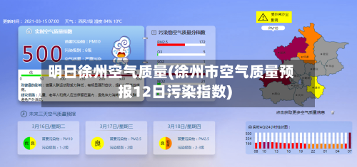 明日徐州空气质量(徐州市空气质量预报12日污染指数)
