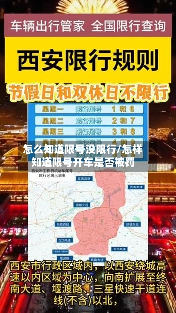 怎么知道限号没限行/怎样知道限号开车是否被罚-第2张图片