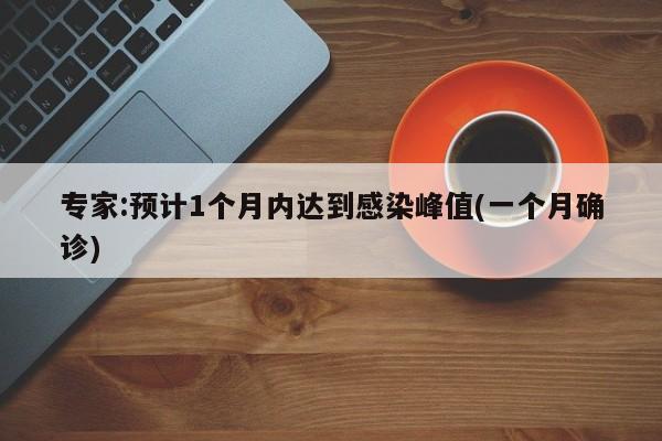 专家:预计1个月内达到感染峰值(一个月确诊)